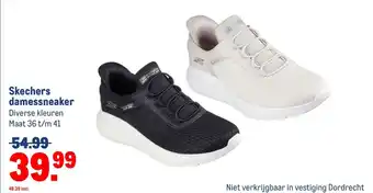 Makro Skechers damessneaker aanbieding