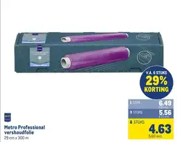 Makro Metro Professional vershoudfolie aanbieding