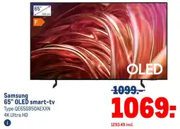 Makro Samsung 65" OLED smart tv aanbieding