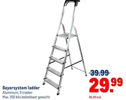 Makro Bayersystem ladder aanbieding