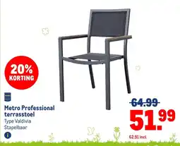 Makro Metro Professional terrasstoel aanbieding