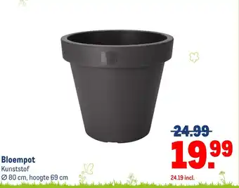 Makro Bloempot aanbieding