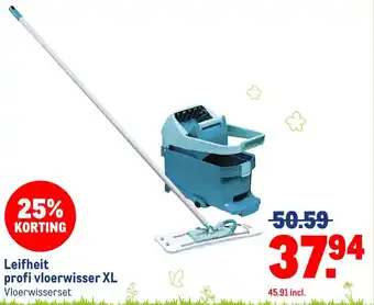 Makro Leifheit profi vloerwisser XL aanbieding