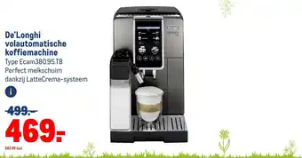 Makro De'Longhi volautomatische koffiemachine aanbieding