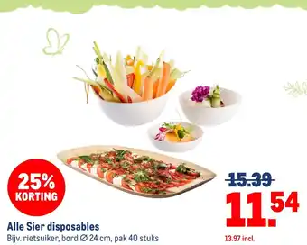 Makro Alle Sier disposables aanbieding