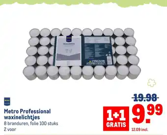 Makro Metro Professional waxinelichtjes aanbieding