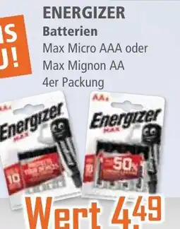 Klaas und Kock Energizer batterien aanbieding