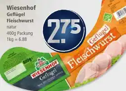 Klaas und Kock Wiesenhof Geflügel Fleischwurst aanbieding