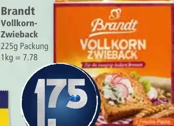 Klaas und Kock Brandt Vollkorn Zwieback aanbieding