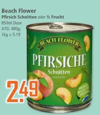 Klaas und Kock Beach Flower Pfirsich Schnitten Frucht aanbieding