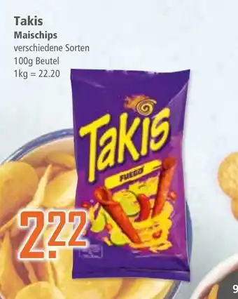 Klaas und Kock Takis Maischips aanbieding