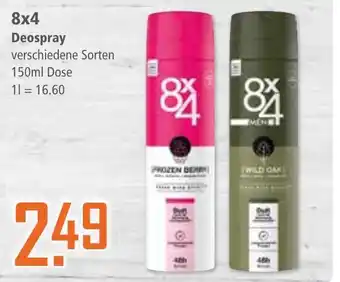 Klaas und Kock 8x4 Deospray aanbieding