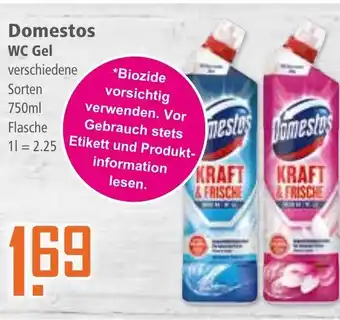 Klaas und Kock Domestos WC Gel aanbieding