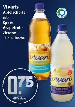 Klaas und Kock Vivaris Apfelschorle Sport Grapefruit Zitrone aanbieding