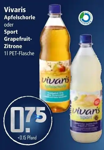 Klaas und Kock Vivaris Apfelschorle Sport Grapefruit Zitrone aanbieding