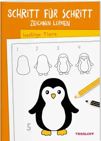 Amazon Schritt für Schritt Zeichnen lernen. Lustige Tiere: Die neue Zeichenschule ab 6 Jahren aanbieding