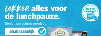 Albert Heijn Lekker alles voor de lunchpauze. aanbieding