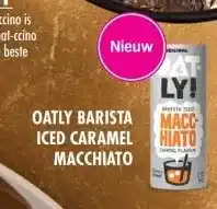 Albert Heijn OATLY BARISTA ICED CARAMEL MACCHIATO aanbieding