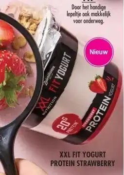 Albert Heijn XXL FIT YOGURT PROTEIN STRAWBERRY aanbieding