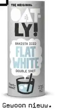 Albert Heijn OATLY! FLAT WHITE aanbieding