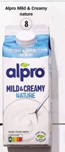 Albert Heijn Alpro Mild & Creamy nature aanbieding