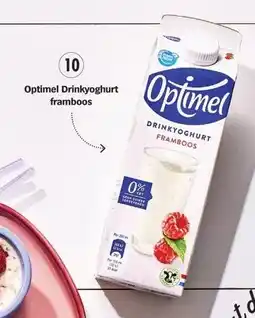 Albert Heijn Optimel Drinkyoghurt framboos aanbieding