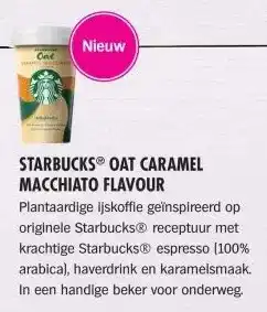 Albert Heijn STARBUCKS® OAT CARAMEL MACCHIATO FLAVOUR P aanbieding