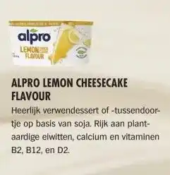 Albert Heijn ALPRO LEMON CHEESECAKE FLAVOUR aanbieding