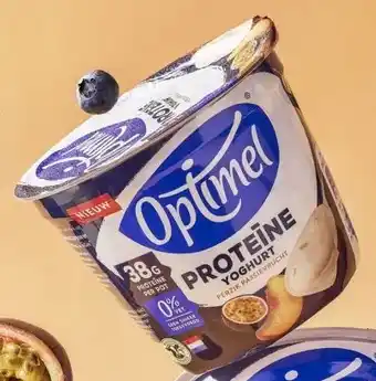 Albert Heijn Optimel Proteïne yoghurt perzik passievrucht aanbieding