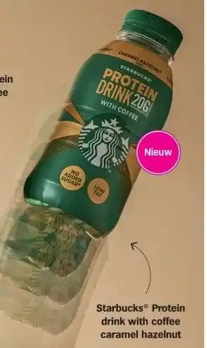 Albert Heijn Starbucks® Protein drink with coffee caramel hazelnut aanbieding