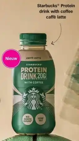 Albert Heijn Starbucks® Protein drink with coffee caffè latte aanbieding