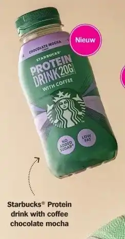 Albert Heijn Starbucks® Protein drink with coffee chocolate mocha aanbieding