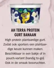 Albert Heijn AH TERRA PROTEIN GURT BANAAN aanbieding