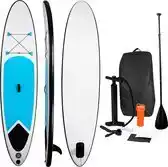 Bol.com Dunlop Opblaasbaar Sup Board met Accessoires - Blauw/Wit - 305 x 71 x 10 cm aanbieding