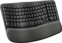 Coolblue Logitech Wave Keys Draadloos Ergonomisch Toetsenbord QWERTY aanbieding