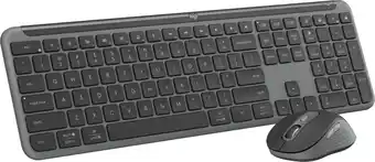 Coolblue Logitech MK950 Signature Slim Draadloze Toetsenbord en Muis Combo Qwerty Zwart aanbieding