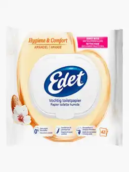 Flink Edet Pure Vochtig Toiletpapier 40st aanbieding