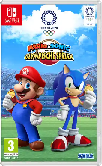 MediaMarkt Nintendo Netherlands Bv Mario & Sonic Op De Olympische Spelen - Tokyo 2020 Nintendo Switch aanbieding