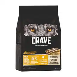 Zooplus 6 kg + 1 kg Gratis! Crave Dog droogvoer - Kip met Beenmerg & Oergranen (7 kg) aanbieding