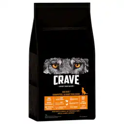 Zooplus 6 kg + 1 kg Gratis! Crave Dog droogvoer - Adult met Kalkoen en Kip (7 kg) aanbieding