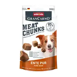 Zooplus 60g Meat Chunks Small Eend Puur Animonda Hond aanbieding