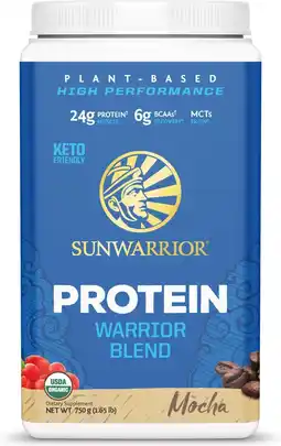 Bol.com Sunwarrior Blend Proteine Mocha 750 gram aanbieding