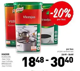 De Kweker knorr 1.4kilo aanbieding