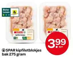 Spar Spar kipfiletblokjes aanbieding