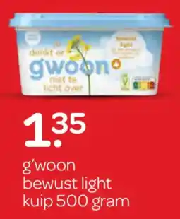 Spar G'woon bewust light aanbieding