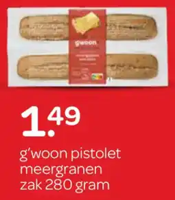 Spar G'woon pistolet meergranen aanbieding