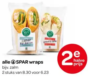 Spar Spar wraps aanbieding