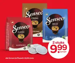 Spar Senseo koffiepads aanbieding