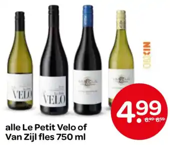 Spar Le Petit Velo of Van Zijl aanbieding