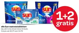 Spar Sun vaatwastabletten aanbieding